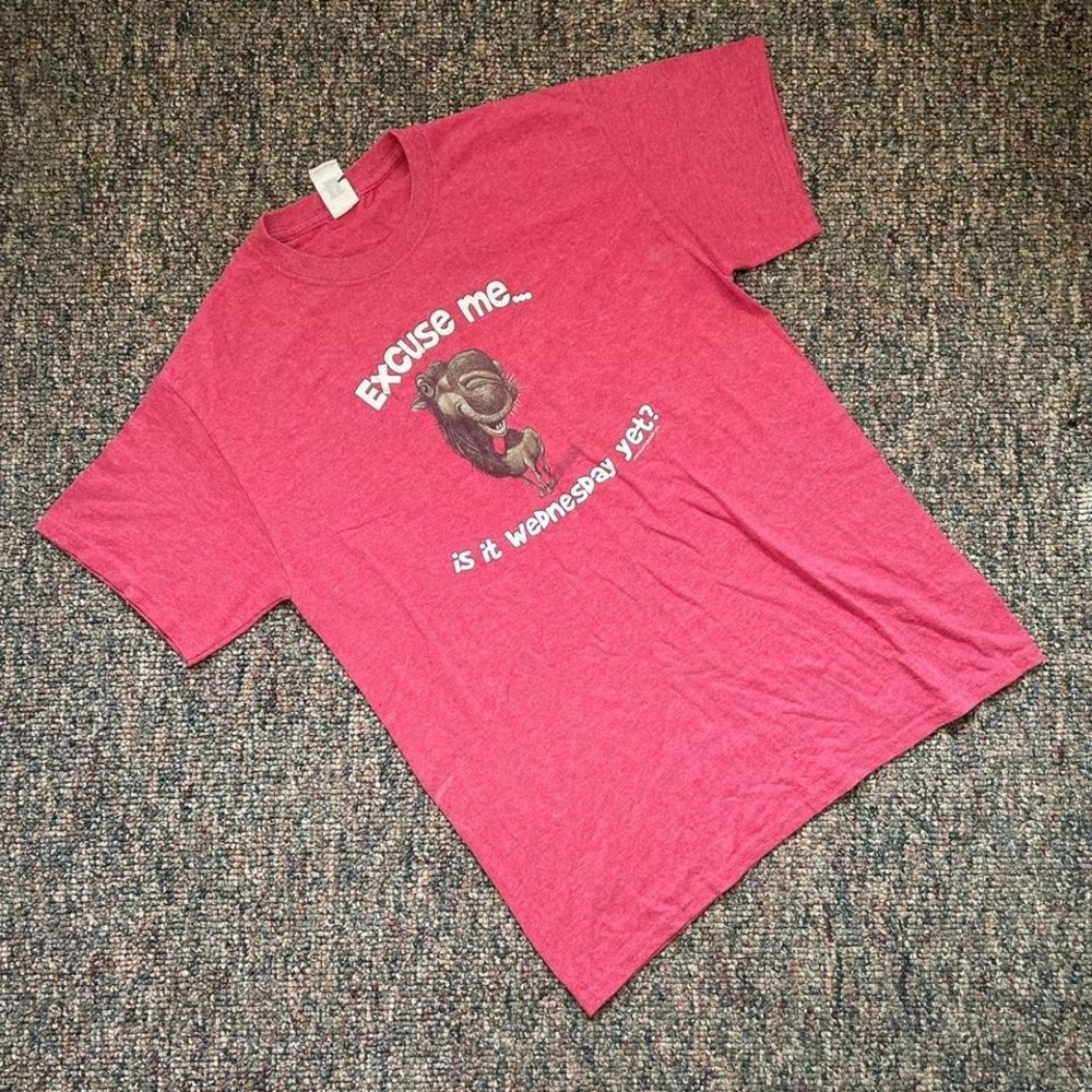 Excuse me… is it Wednesday yet? Tee‎